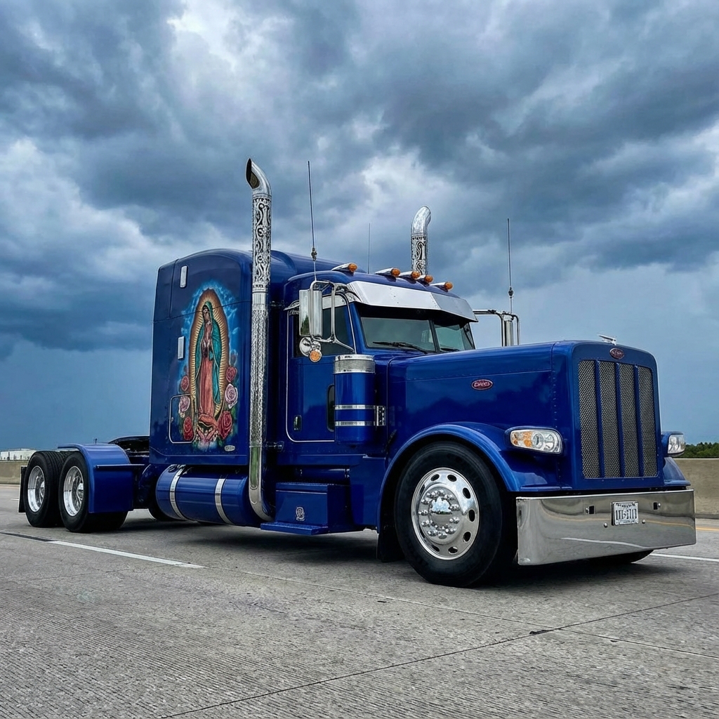 Trailer Azul Modificado